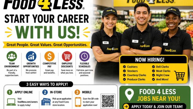 Food 4 Less Application Job: How To Apply Online, Positions, And Hiring Process