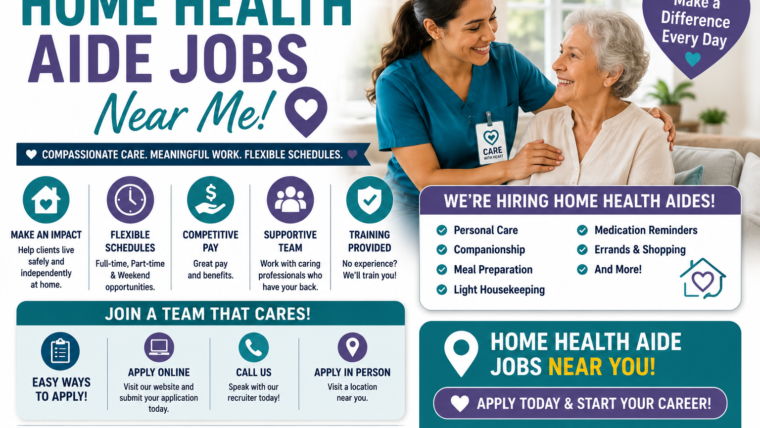 Home Health Aide Jobs Near Me: Hourly Pay, Certification, And Top Agencies Hiring
