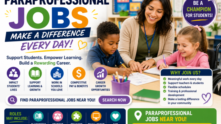 Paraprofessional Jobs: School Districts Hiring, Requirements, And Salary Ranges