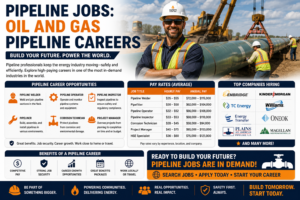 Pipeline Jobs: Oil And Gas Pipeline Careers, Pay Rates, And Top Companies Hiring